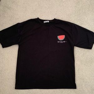 Black watermelons T shirt